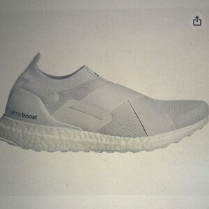 Adidas Ultra Boost Men's White Running Shoes size 6 model dna all whiteCoreBlack